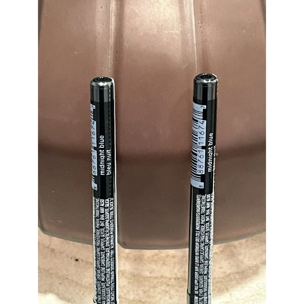 Avon Glimmersticks Waterproof Eye Liner Pencil Midnight Blue - Lot Of 2 - NEW